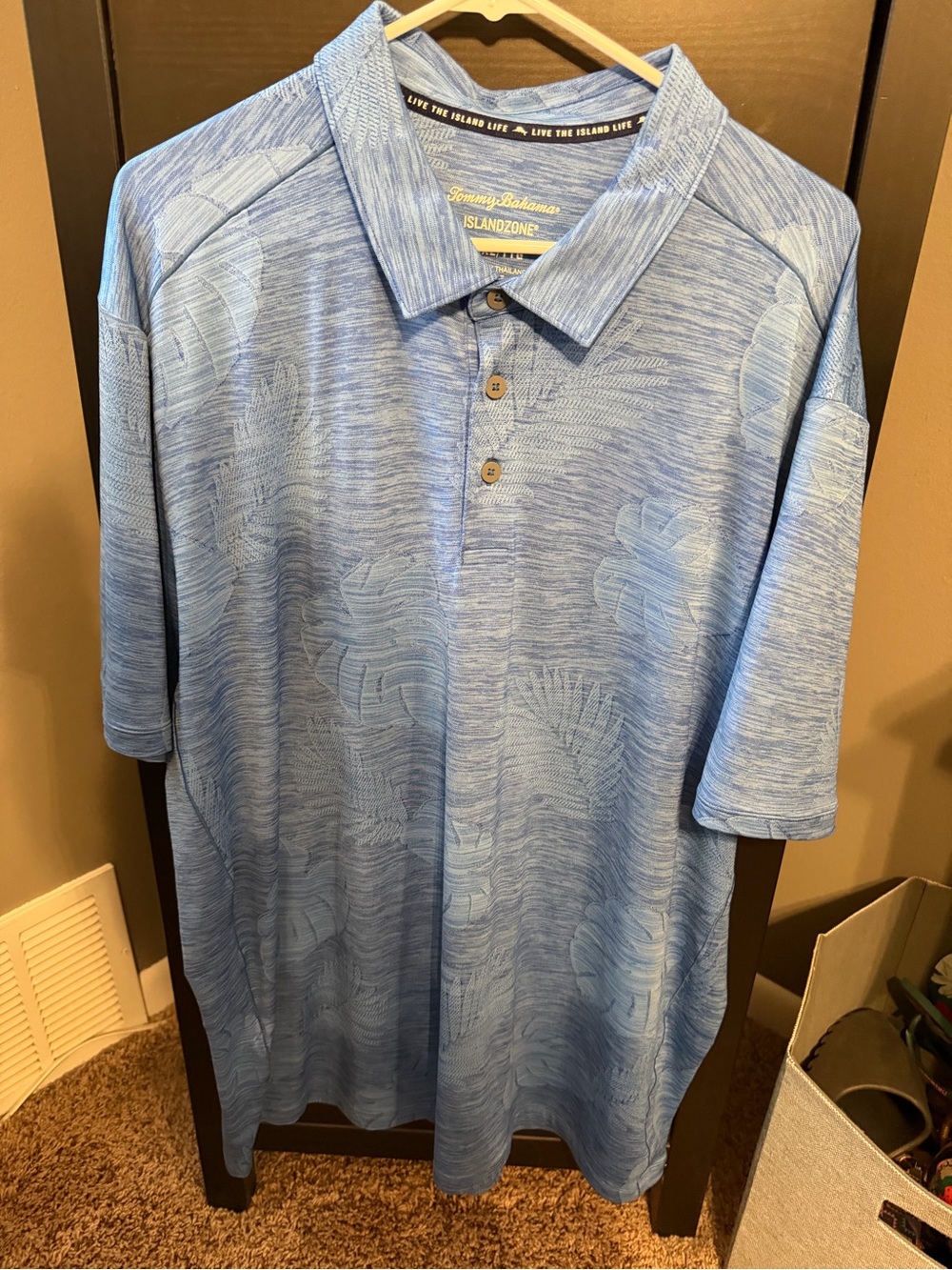 Tommy Bahama Blue IslandZone Performance Polo